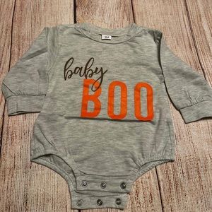 Size 12 Mo New Baby Boo Long Sleeve Onesie